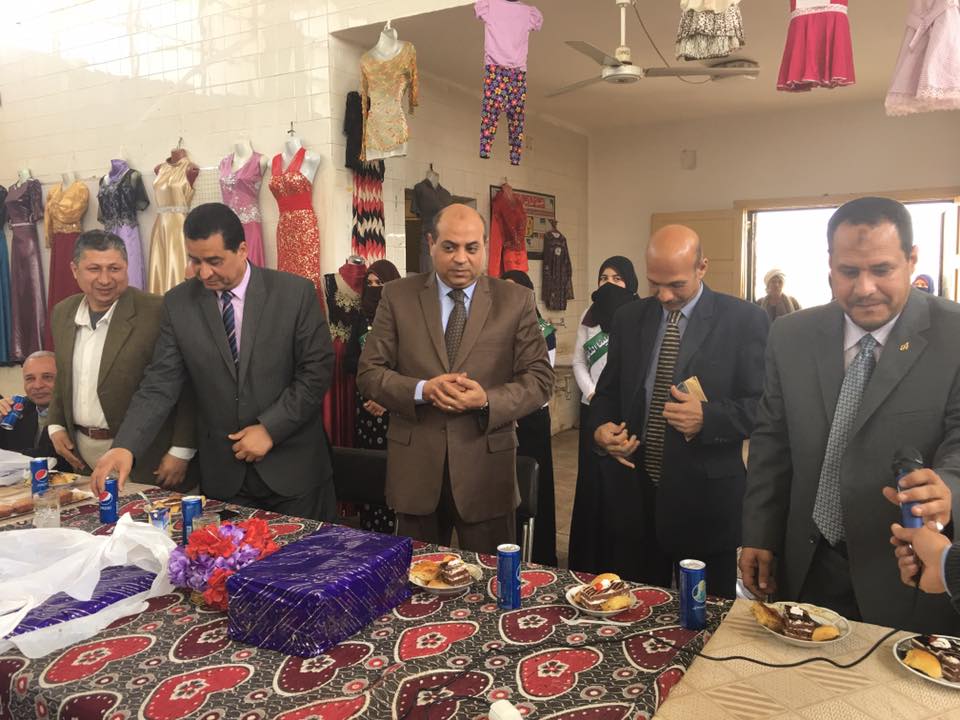 بالصور “التعليم الفنى” يفتتح المعرض السنوى بمدرسة البلينا الثانوية الصناعية بنات بسوهاج