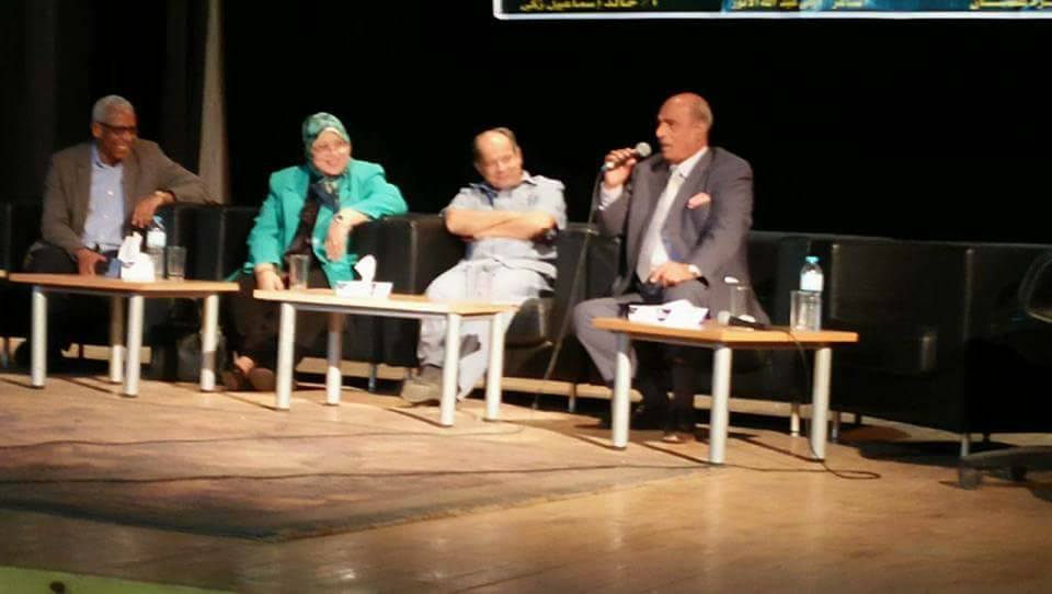 دور المرأة والأم فى حياة طلعت مهران بمهرجان المرأة المبدعه الأول بثقافه سوهاج