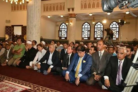 محافظ الشرقية يفتتح مسجد العسال الكبير بأبو حماد