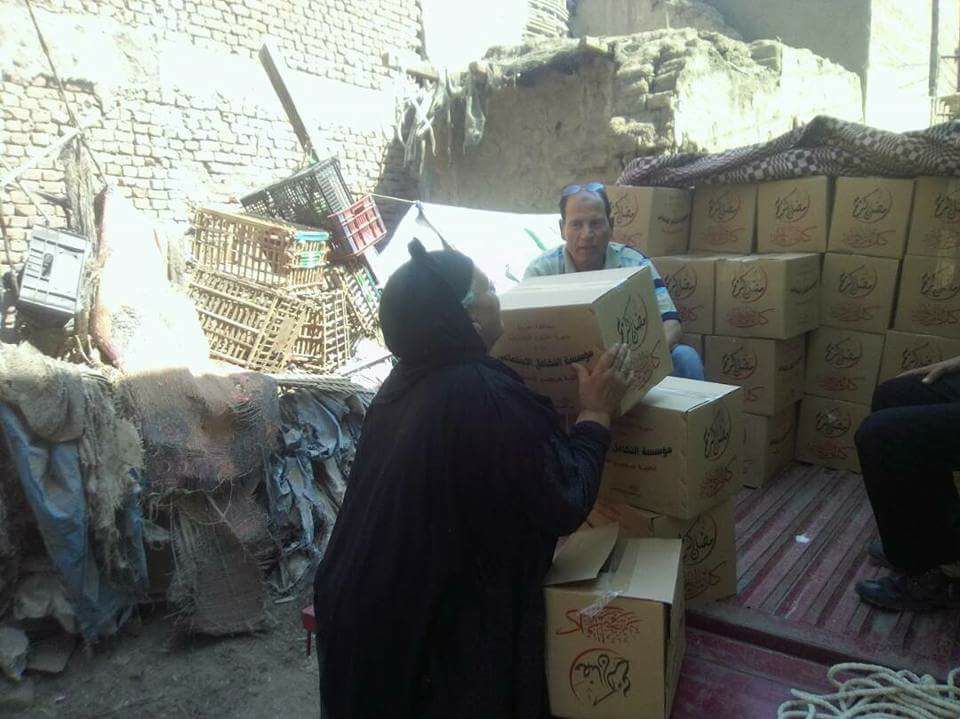 تضامن الغربية تواصل العطاء مع القرى الفقيرة بمساعدات رمضان