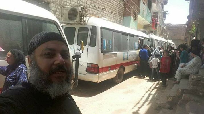 قافلة طبية بقرية وش الباب باهناسيا ببني سويف