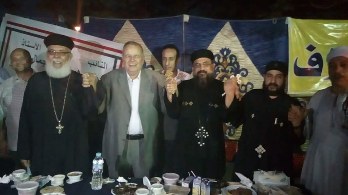 بالصور: ائتلاف حب الوطن ينظم إفطار الوحده الوطنيه اليوم بحلوان