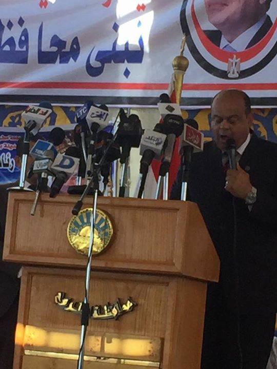 ”أبو زيد” خلال احتفالية مطروح ب 30 يونيه: