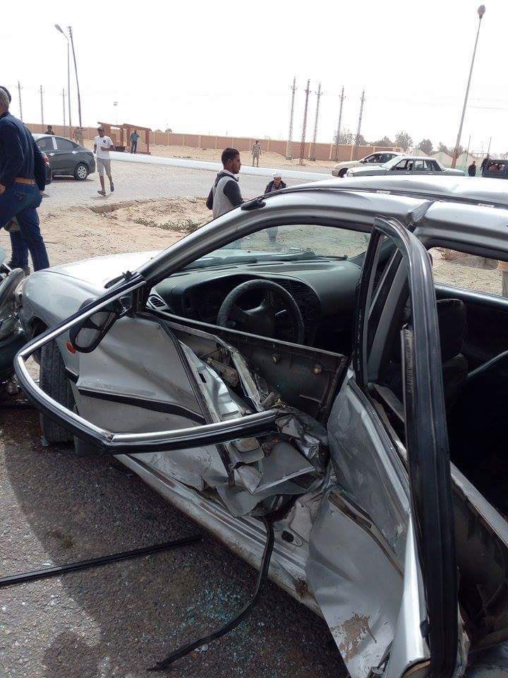 مصرع طبيب أسنان في حادث انقلاب سيارتة جنوب السويس