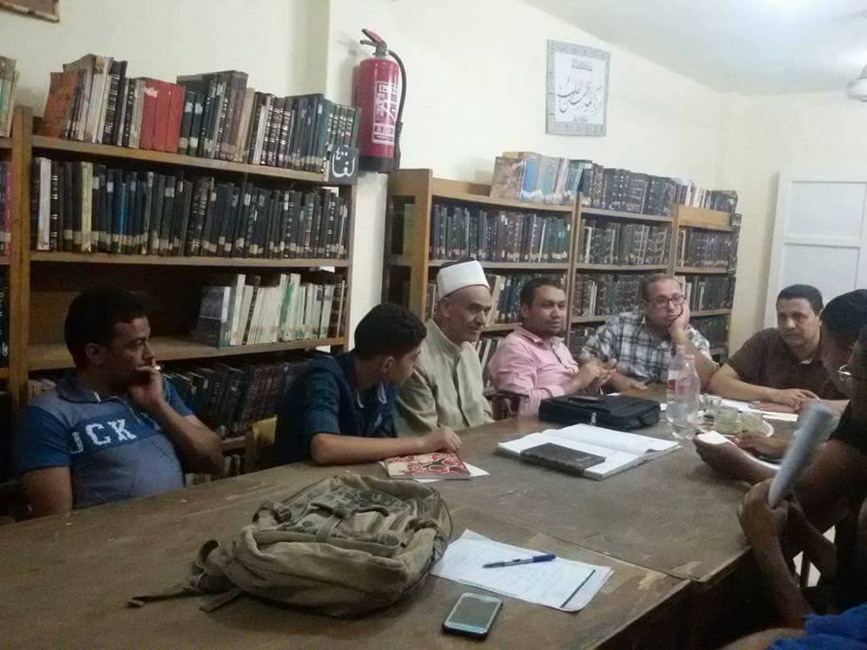مناقشة الأعمال الشعرية والقصصية بنادي أدب أبنوب أسيوط