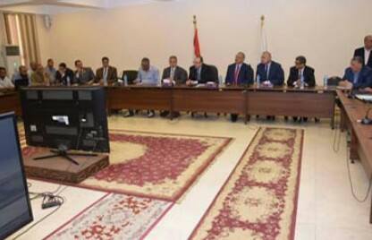 ”السجينى” يشيد بمحافظ بني سويف ...ويصف تجربة البساتين في الصرف الصحي بالنموذج الرائع
