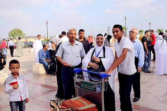 9413 حاج و 222 باص حج يغادرون ميناء نويبع 