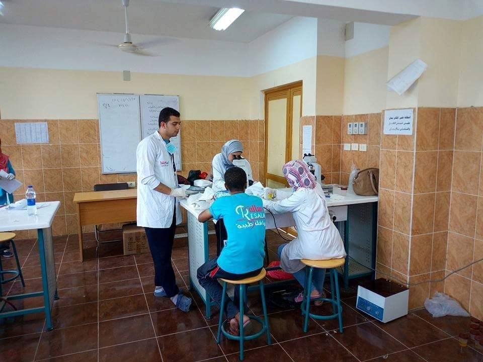10آلاف مريض تلقوا العلاج في قافلة رسالة ومحافظة الأقصر