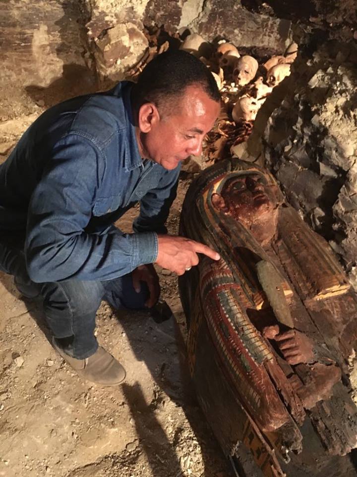 مصطفي وزيري: الكشف الآثري الجديد سيرشدنا لأكتشافات أخري