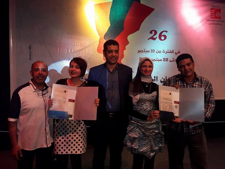 ”لوحدي و القطة العميا”بجوائز مهرجان نوادي المسرح