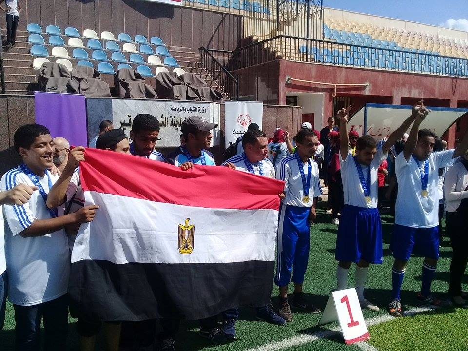 فوز فريق جمعيه النبراس (مبادرة وطنك أمانة) ببطولة الأولمبياد الخاصة بالإسكندرية