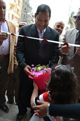 بالصور ..محافظ الغربية يقوم بجولة داخل مدينة المحلة الكبرى لإفتتاح عدد من المشروعات التعليمية والخدمية