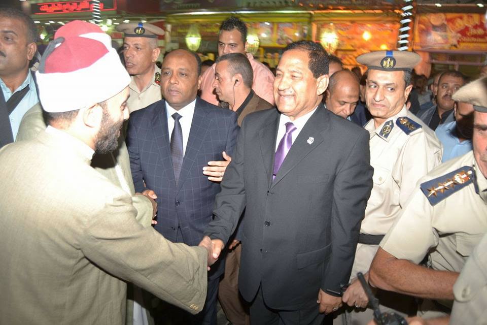 الاحتفال بالليلة الختامية لمولد العارف بالله السيد أحمد البدوي بحضور محافظ الغربية