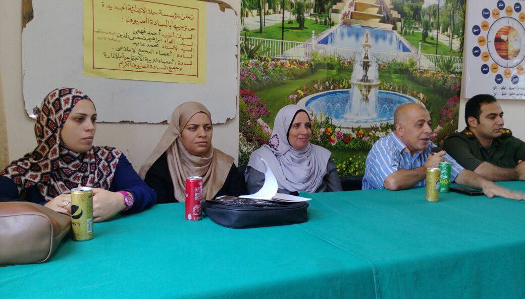 إعلام طنطا يحتفل بذكري نصر أكتوبر بمدرسة سملا الابتدائية الجديدة