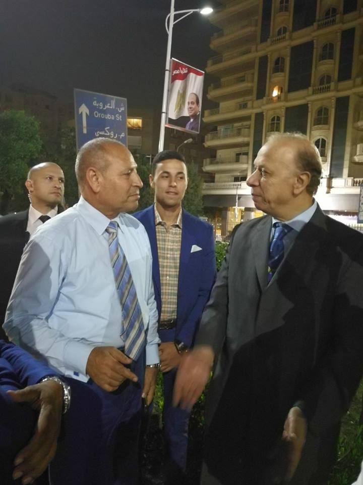 بتكلفة 6.2 مليون جنيه ..انارة شارع الثورة بالطاقة الشمسية