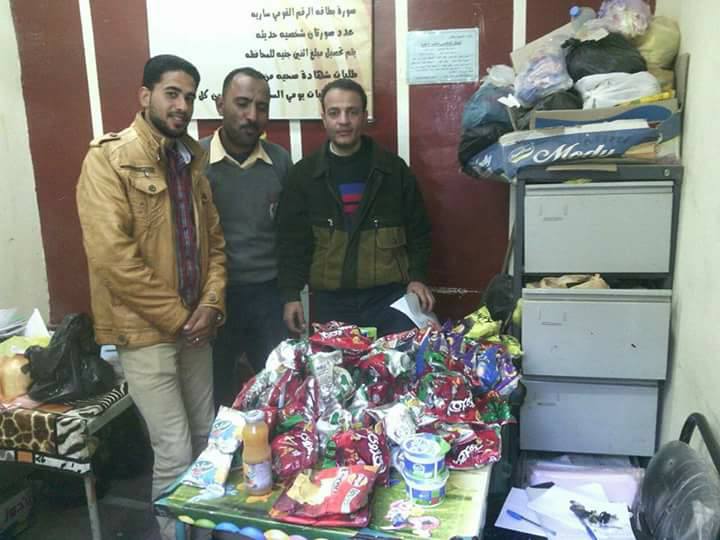 ضبط مواد غذائية منتهية الصلاحية في الفشن ببني سويف