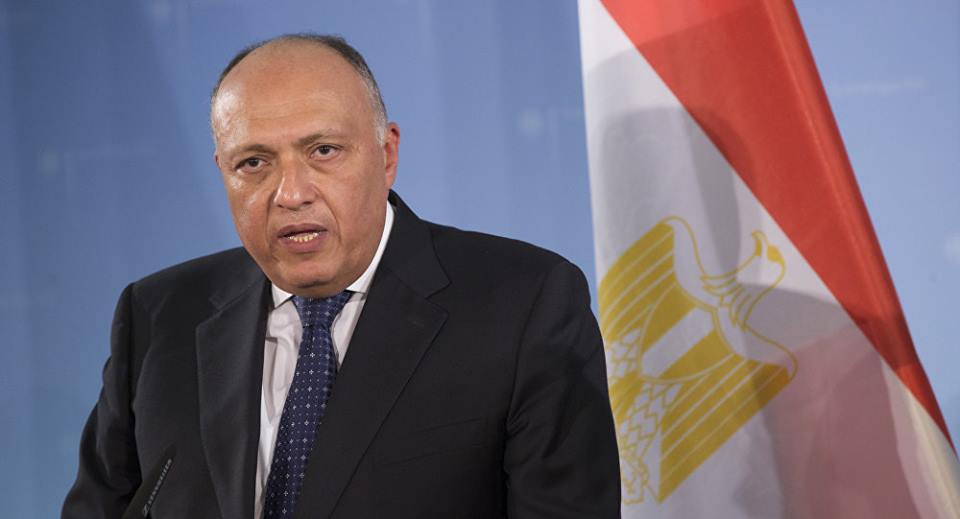 وزير الخارجية يتلقى اتصالاً من وزير الخارجية الأمريكي