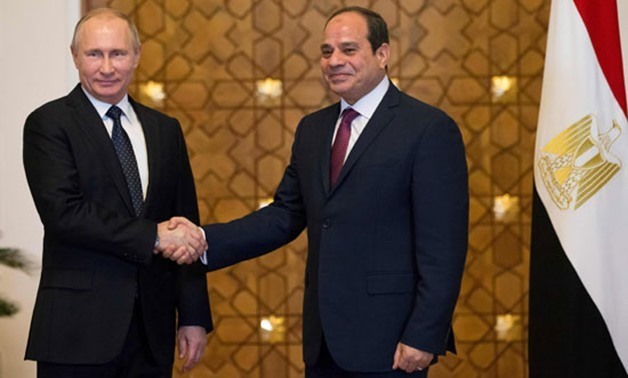السيسي يشيد بالعلاقات الخاصة بين مصر وروسيا