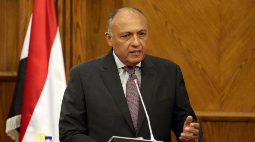 سامح شكري يتلقى اتصالاً من وزير خارجية روسيا