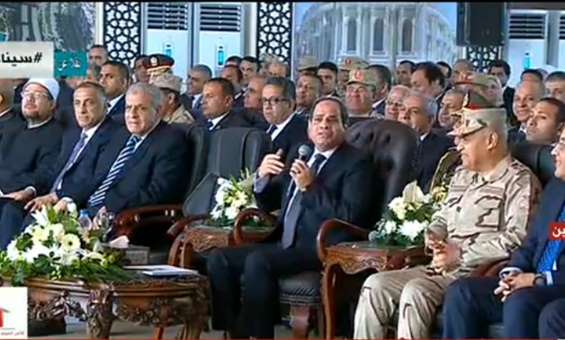 السيسي يضع حجر الأساس ل 3 مدن جديدة عبر مؤتمر الفيديوكونفرانس
