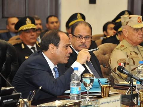 تفاصيل زيارة الرئيس السيسى لوزارة الداخلية اليوم