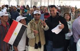 توافد الطلاب المصريين بالخارج على الانتخابات الرئاسية 2018