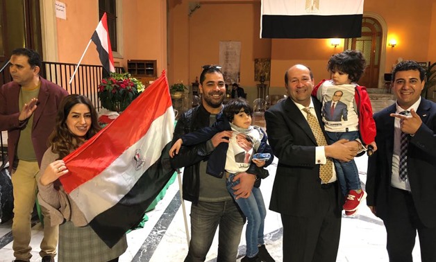 ارتفاع إقبال الناخبين المصريين في نهاية الأسبوع في روما