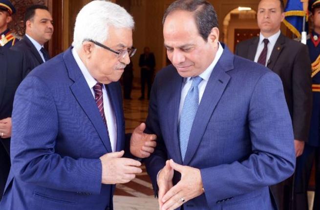 السيسى يجرى اتصالا هاتفيا بالرئيس الفلسطينى