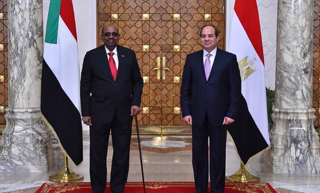 السيسي والبشير يوافقان على تنفيذ اتفاق 2015 بشأن سد النهضة
