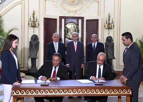 توقيع بروتوكول تعاون بين القابضة للري والصرف والهيئة العامة لتنمية الثروة السمكية