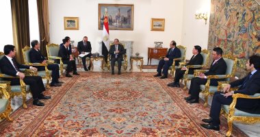 السيسي يستقبل رئيس لجنة الاتصال والمعلومات بالحزب الحاكم فى فيتنام