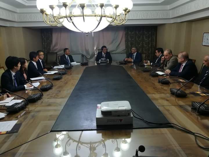 وزير التعليم العالى يبحث آليات التعاون العلمى مع رئيس هيئة الجايكا اليابانية