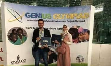 طالبان بالتعليم الفنى بالسويس يفوزان بالمركز الثانى عالميا