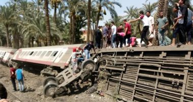 السكة الحديد تؤكد أن حادث قطار المرزايق وقع أثناء التحويل من سكة لأخرى