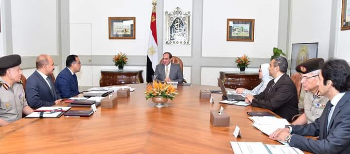 السيسى يوجه بالاستفادة من الخبرات العالمية فيما يخص تنفيذ مشروع جمع وتصنيع البلازما في مصر