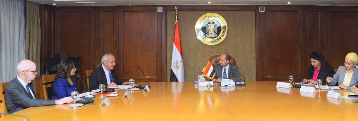 تعزيز العلاقات التجارية والإستثمارية المشتركة بين مصر وفرنسا