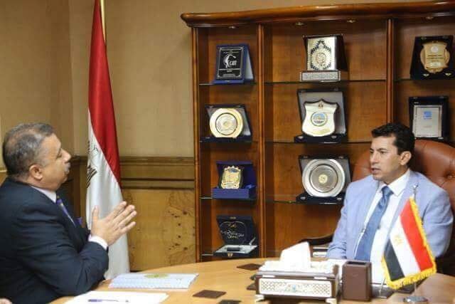 وزير الشباب يبحث استعدادات استضافة مصر مؤتمر الكشفي العالمى بشرم الشيخ