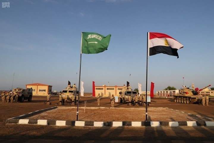 إنطلاق فعاليات التدريب المشترك ”تبوك – 4 ”بمشاركة قوات من مصر والسعودية