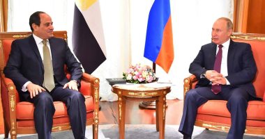 الرئيس السيسي يؤكد مصر ستشهد تعاون فى كافة المجالات مع روسيا