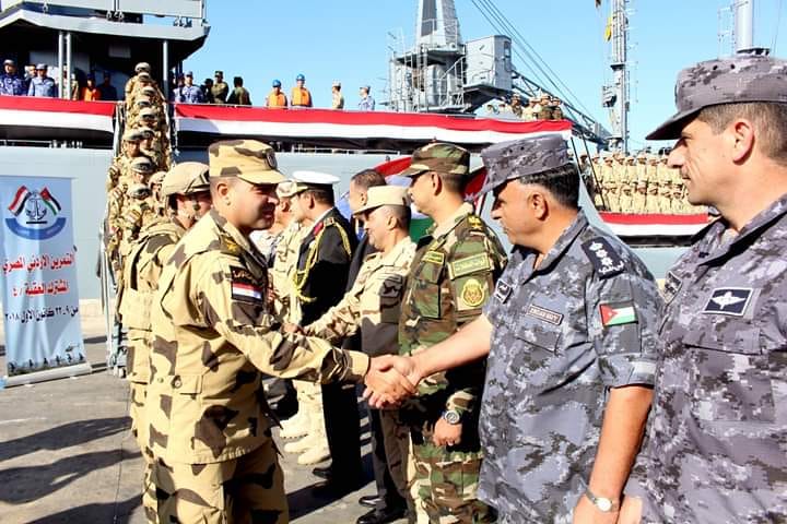 القوات المسلحة المصرية والأردنية تنفذان التدريب المشترك المصرى الأردنى ”العقبة -4”
