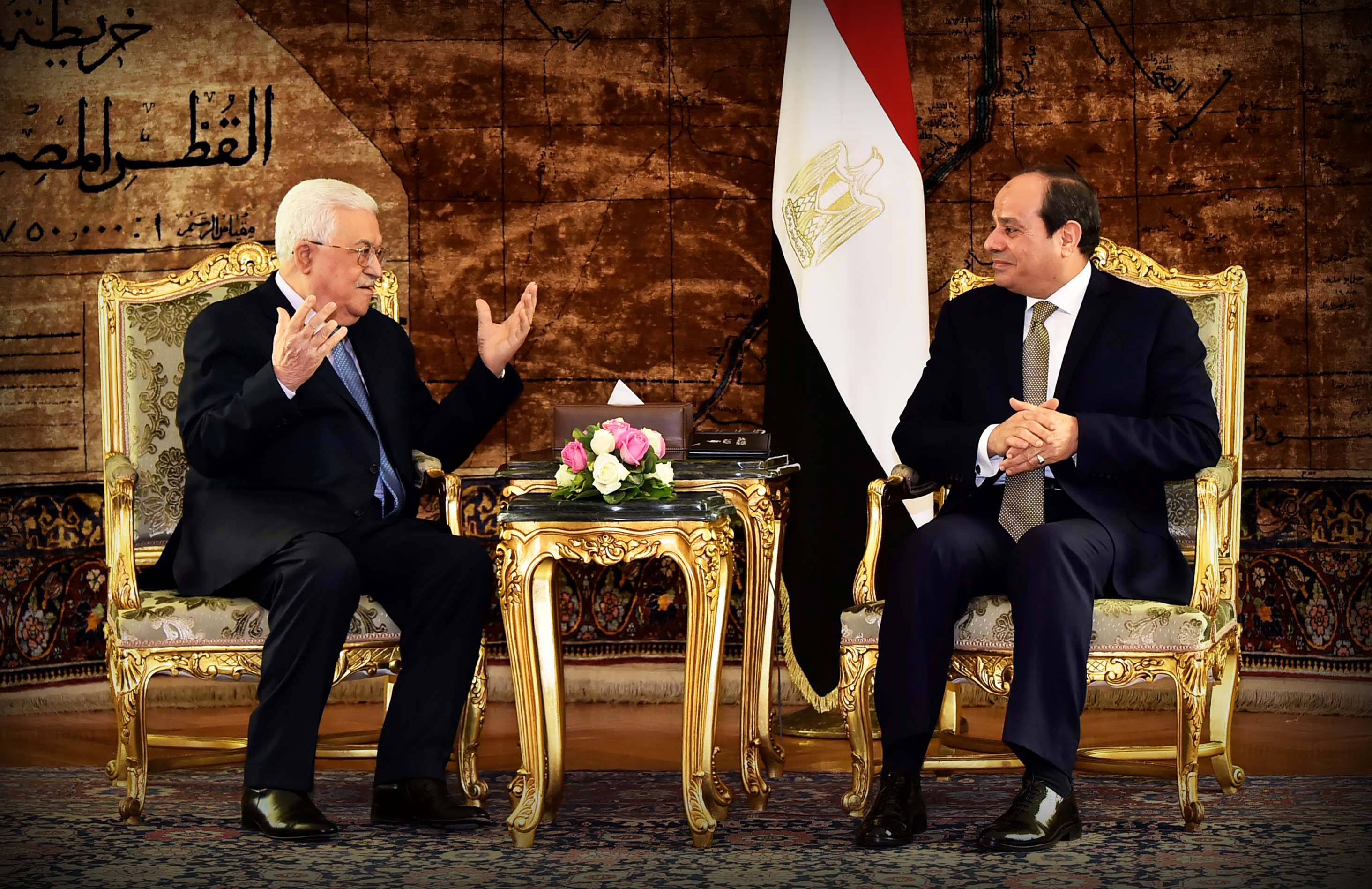 السيسي يؤكد علي أولوية القضية الفلسطينية بأجندة سياسة مصر الخارجية