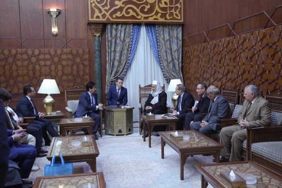 وفد جامعة الفارابي بكازاخستان يشيد بدور الأزهر الشريف في الحفاظ على إرث الحضارة الإسلامية وقيمها 