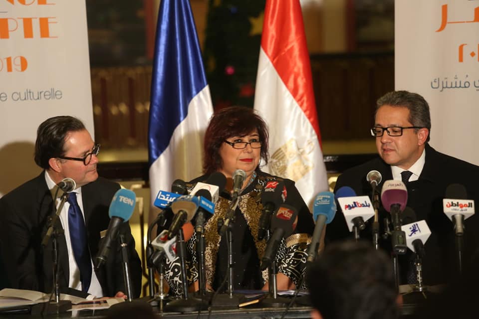 وزير الثقافة تؤكد علي اهمية الثقافة فى تعميق العلاقات بين الشعوب