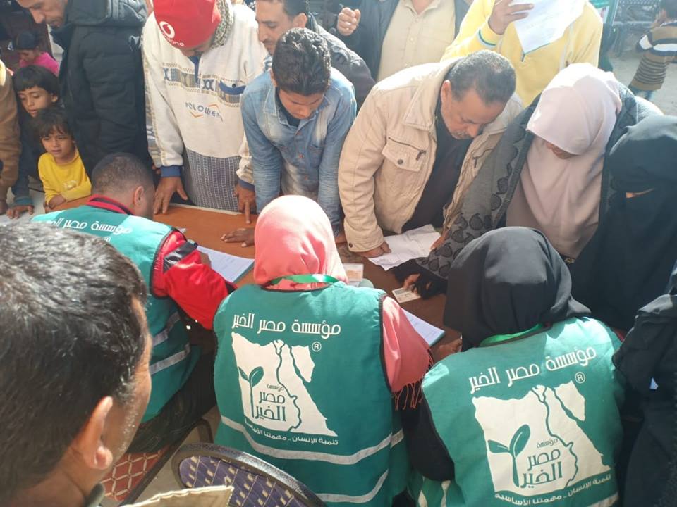قافلة مصر الخير الطبية بالشيخ زويد وتقديم ٥٠٢٠ خدمة
