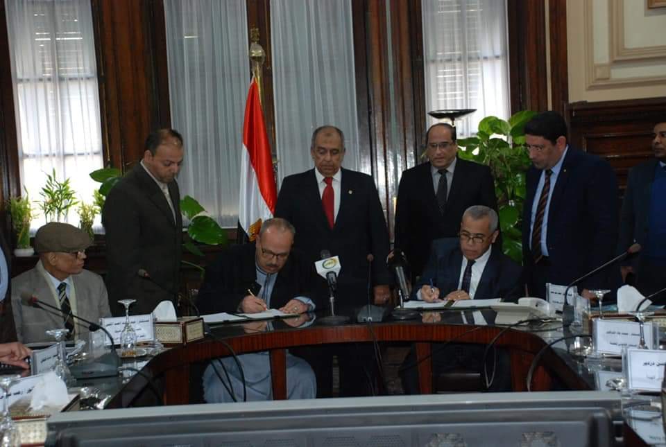 وزير الزراعة يشهد توقيع عدد من بروتوكولات التعاون بهدف دعم منتفعي الإصلاح الزراعي