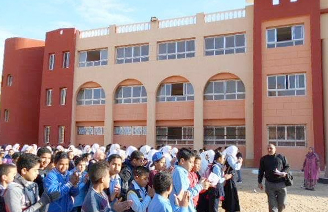 مدينة السادات: تشغيل مدرسة للتعليم الأساسى بالمنطقة السكنية 25 بالإسكان الإجتماعى