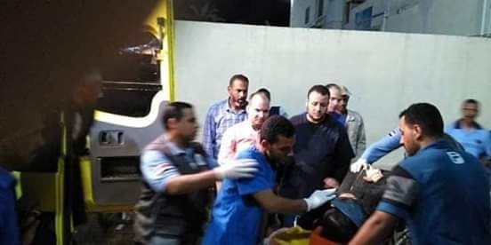 إصابة طفل و٥ أفراد آثر حادث أليم بالبحيرة