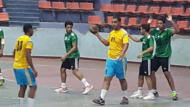 أسوان يفوز على ديرمواس المنيا فى كرة اليد رجال