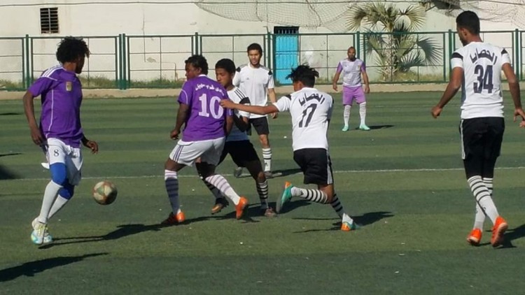 اليوم غرب سهيل يفوز عى شباب الحصايا برباعية نظيفة فى القسم الرابع