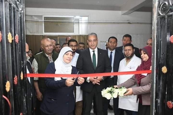 محافظ الفيوم يفتتح عدداً من الأقسام بمستشفى أبشواى المركزي
